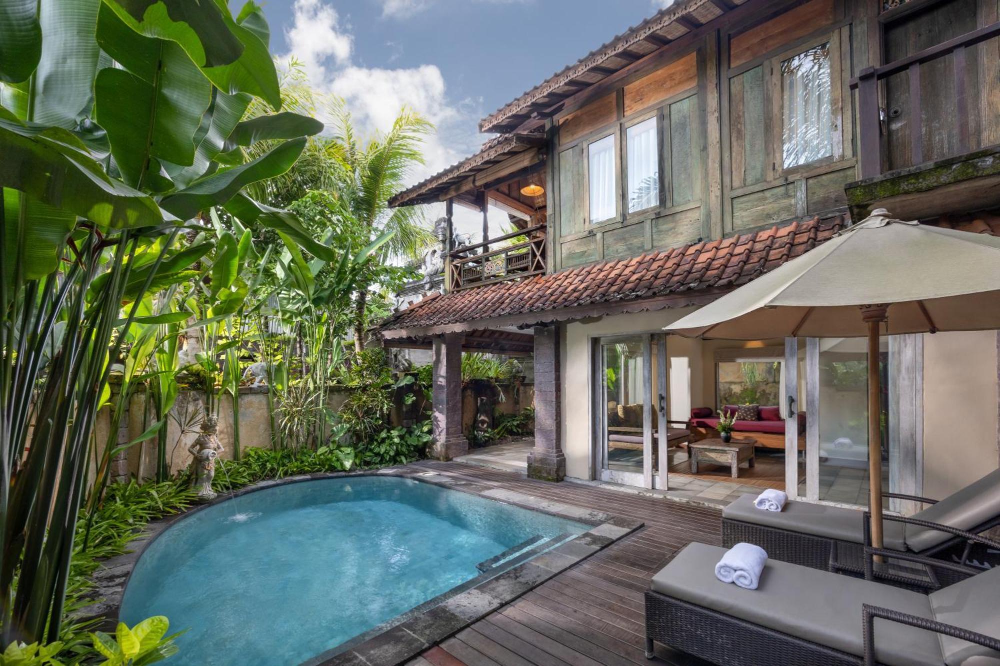 Pramana Watu Kurung Hotel Ubud Exterior foto A villa at The Samaya Ubud