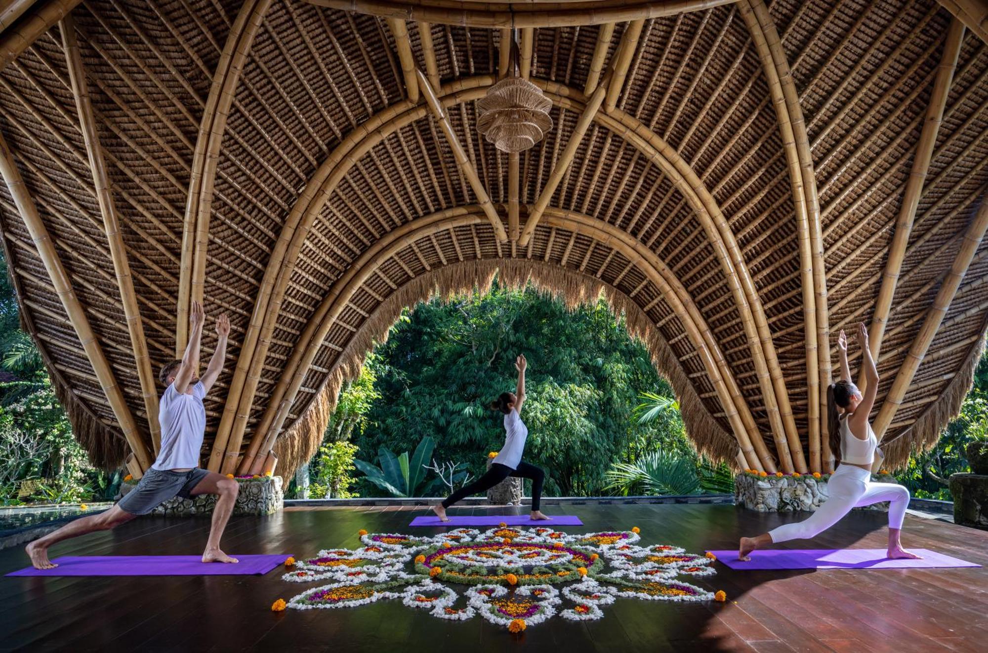 Pramana Watu Kurung Hotel Ubud Exterior foto The Yoga Pavilion